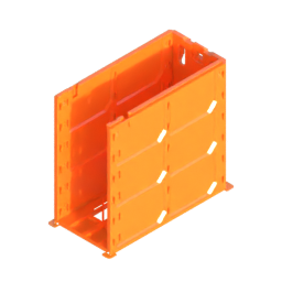 Render of MODULITH 185 Case - 1W-3H